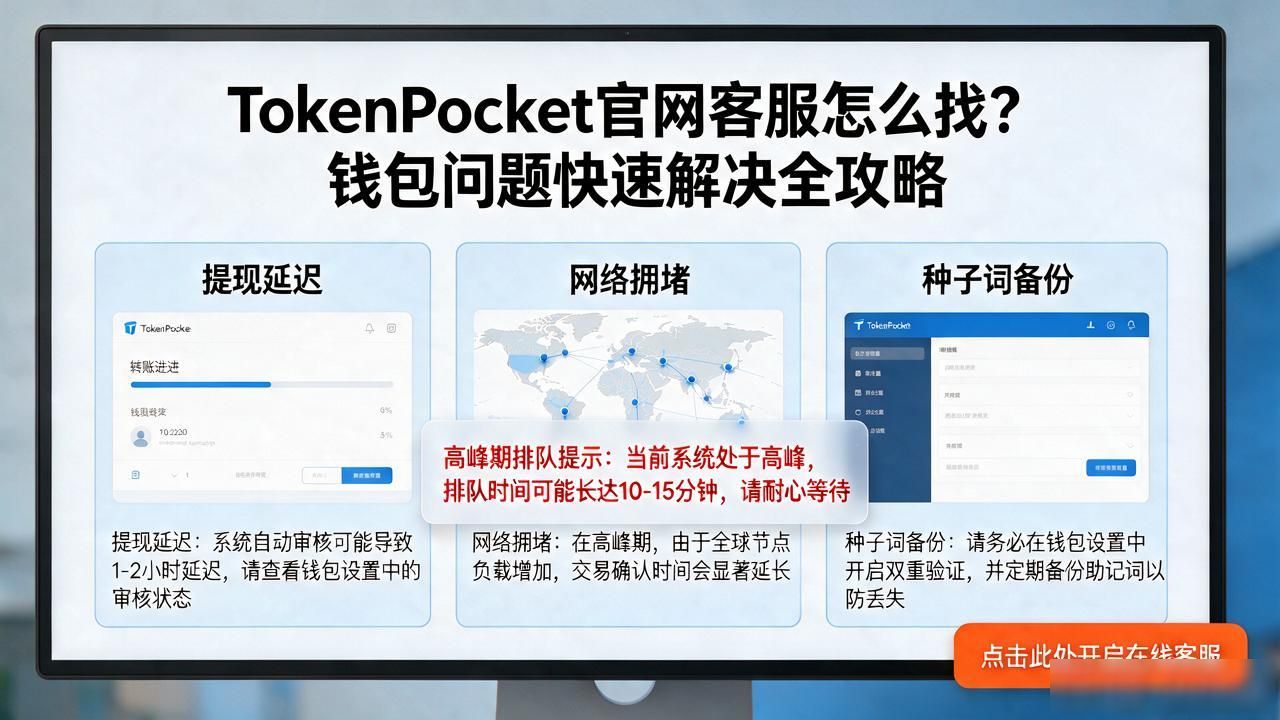 tokenpocket官网客服怎么找？钱包问题快速解决全攻略