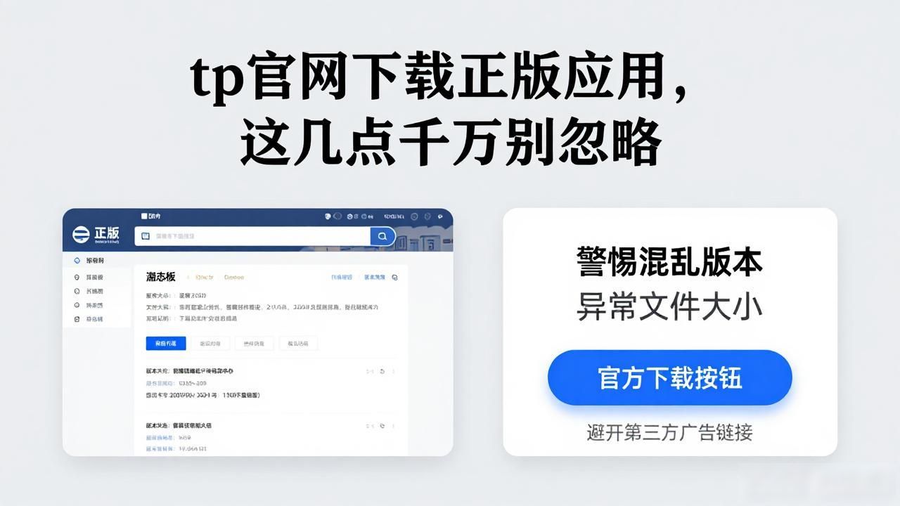 下载正版软件官网_tp官网下载避坑指南_如何在tp官网下载正版应用,绝对不能忽视的细节。