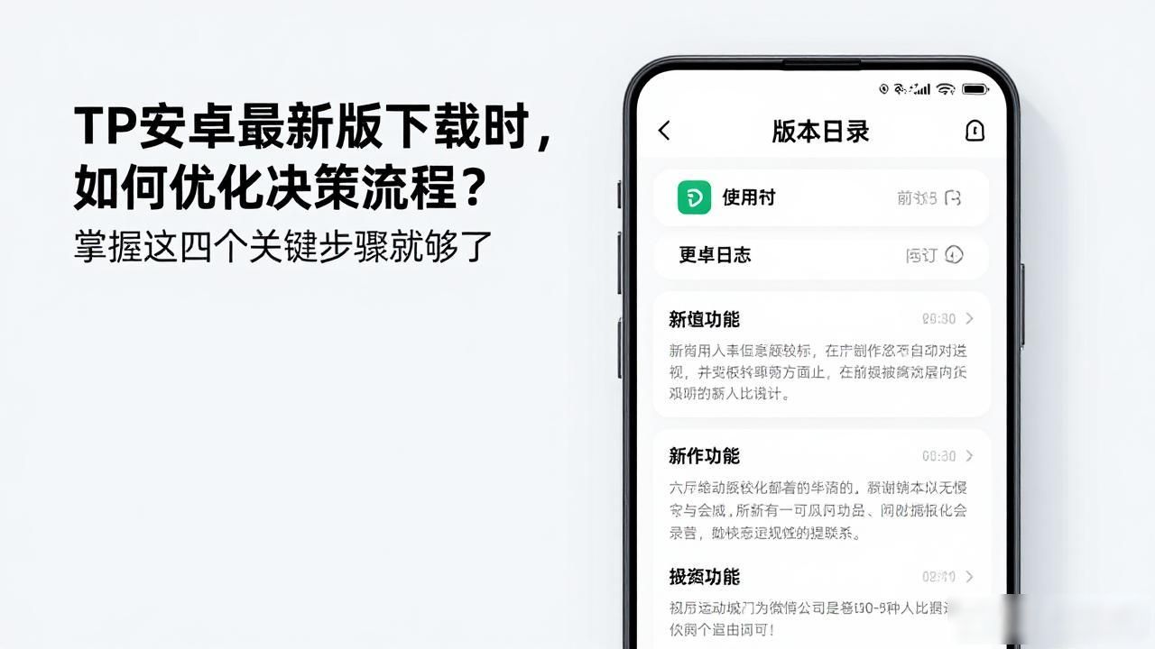 TP钱包官方安卓最新版本安全下载方法_安卓用户如何下载安全的TP钱包官方版本_如何在TP官方安卓最新版本下载中优化决策流程?