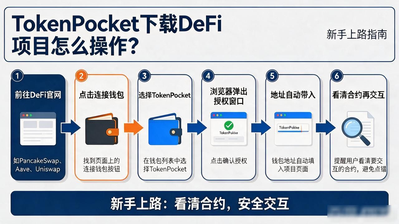 TokenPocket下载DeFi项目怎么操作？新手上路指南