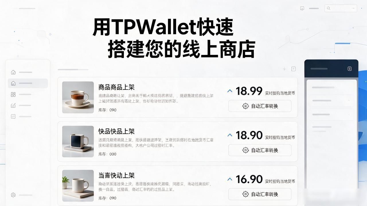 使用TPWallet进行线上商店的设置_TPWallet数字钱包跨境收款方案_TPWallet线上小商家店铺搭建方法