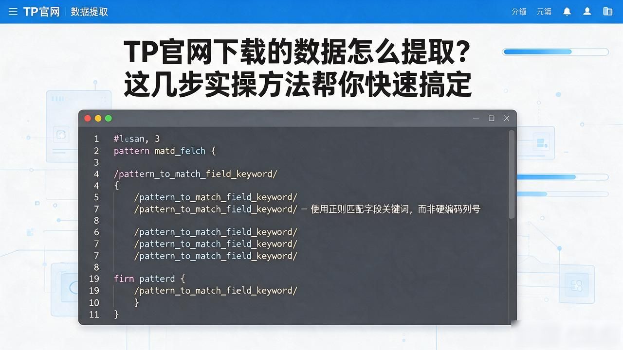 TP官网下载的数据怎么提取？这几步实操方法帮你快速搞定