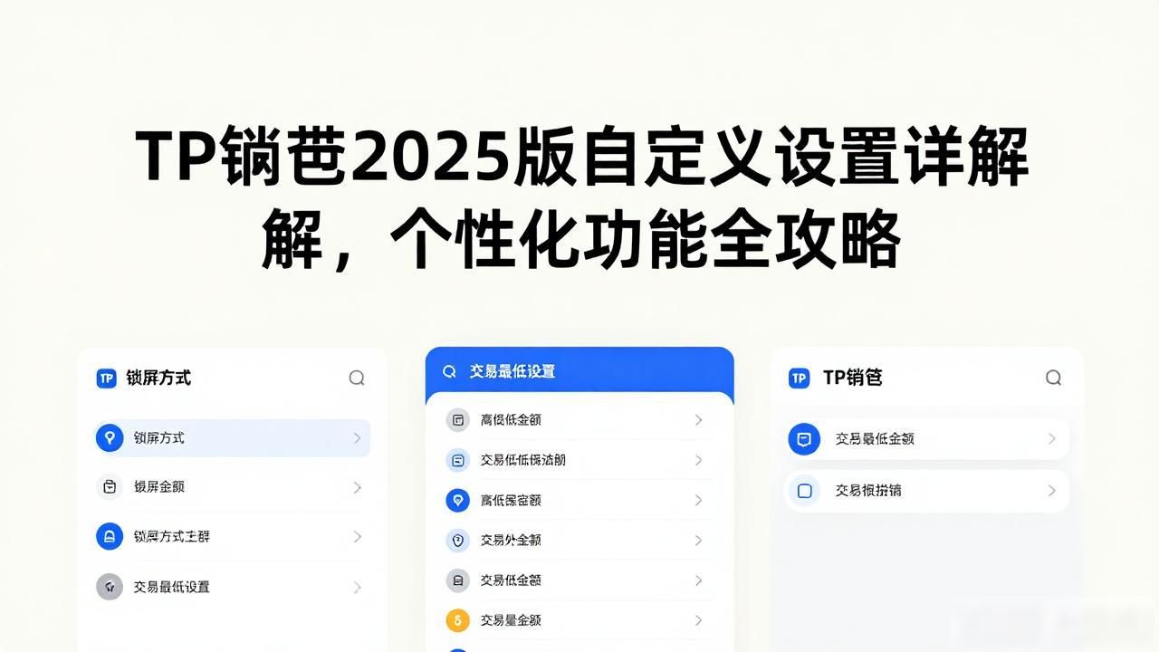 TP钱包2025版自定义设置_TP钱包2025版的自定义设置与个性化功能_TP钱包2025版个性化功能
