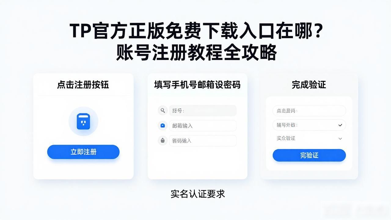 TP官方正版免费下载入口在哪？账号注册教程全攻略