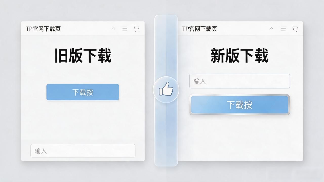 TP官网下载页加互动功能，用户多停留三分钟不划走