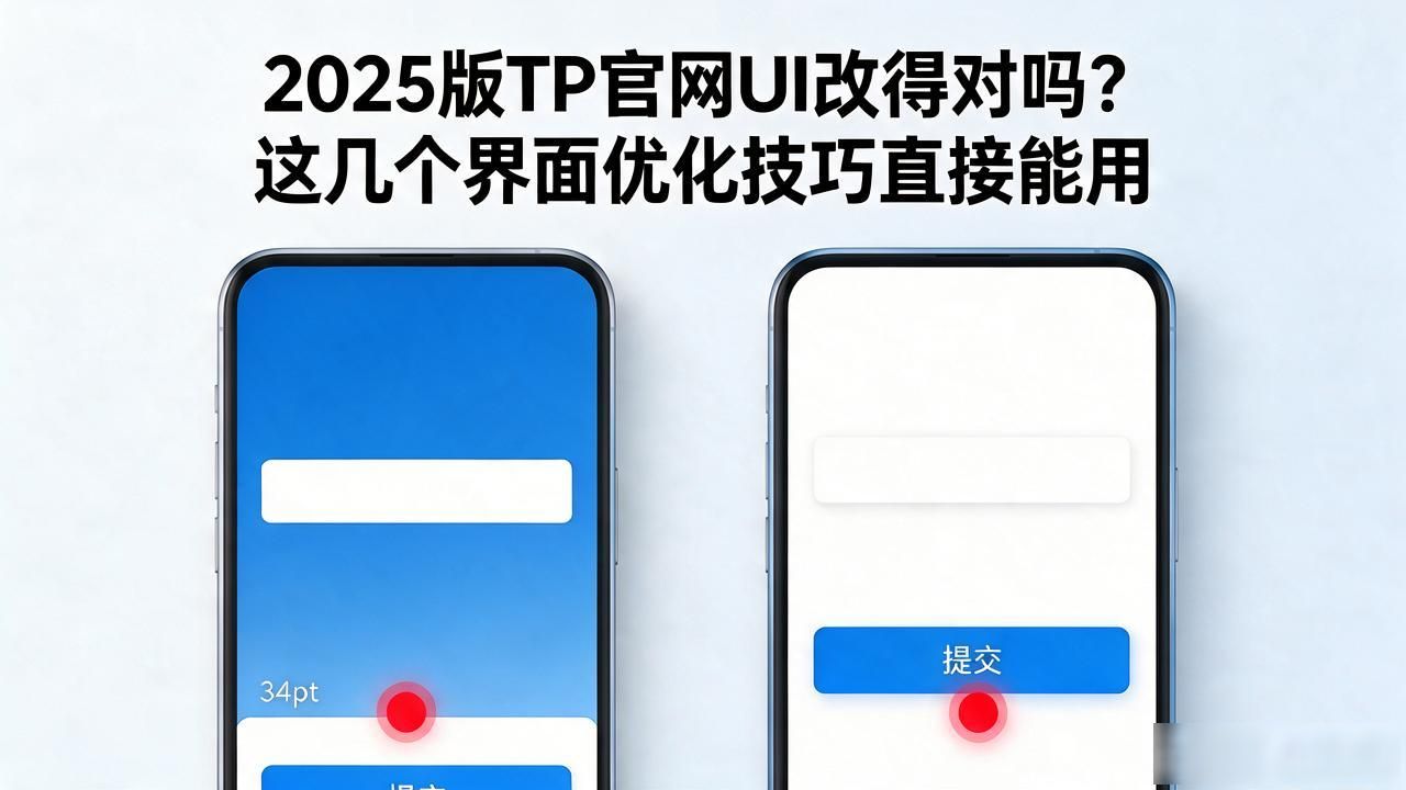 2025版TP官网UI改得对吗？这几个界面优化技巧直接能用