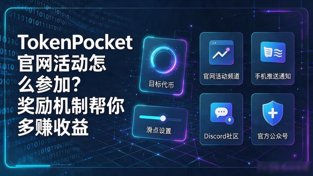TokenPocket官网活动怎么参加？奖励机制帮你多赚收益