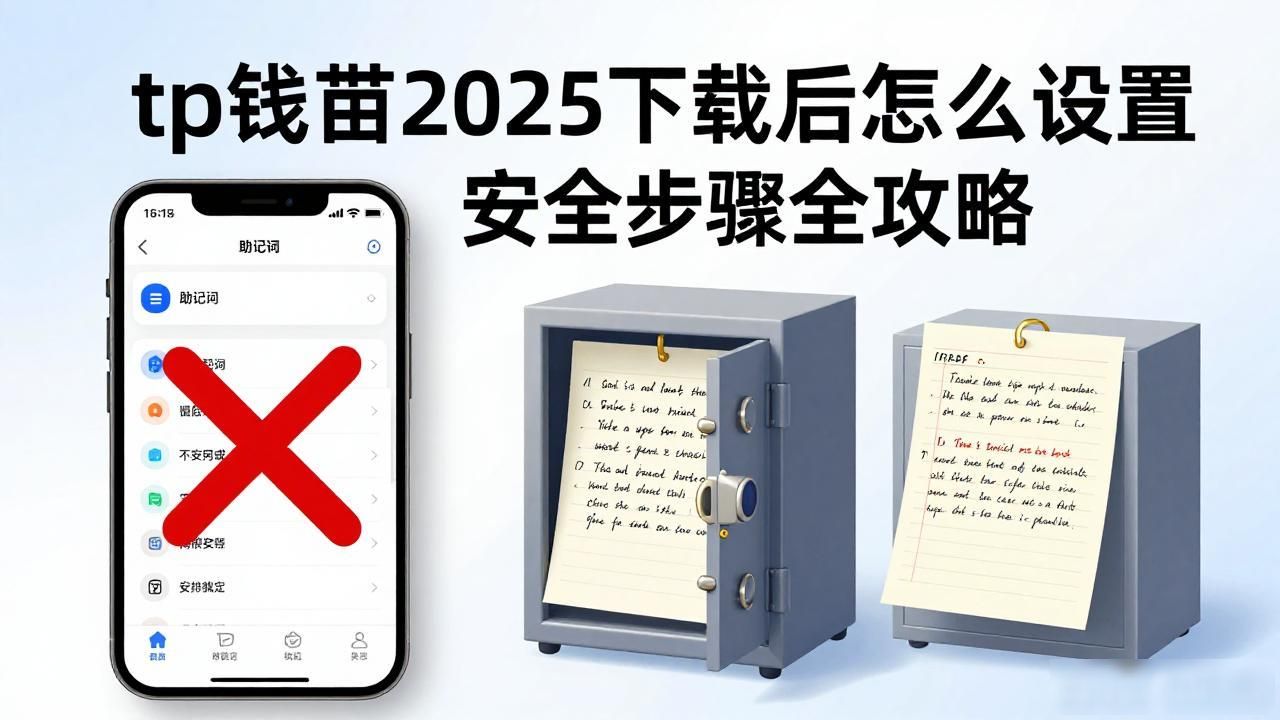 下载tp钱包最新版本2025之后,你需要进行的安全设置与步骤_tp钱包2025最新版安全设置 tp钱包助记词正确备份方法 tp钱包生物识别安全功能开启