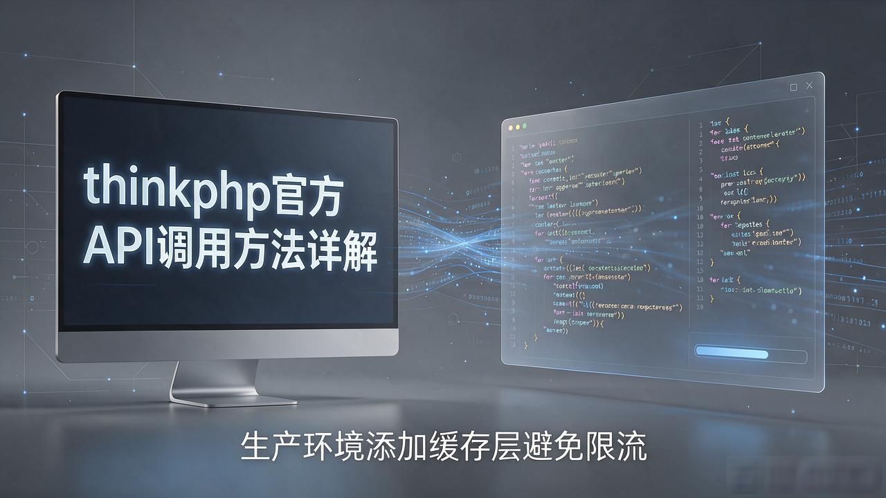 ThinkPHP API调用_ThinkPHP第三方服务对接_tp官方正版下载的API调用方法