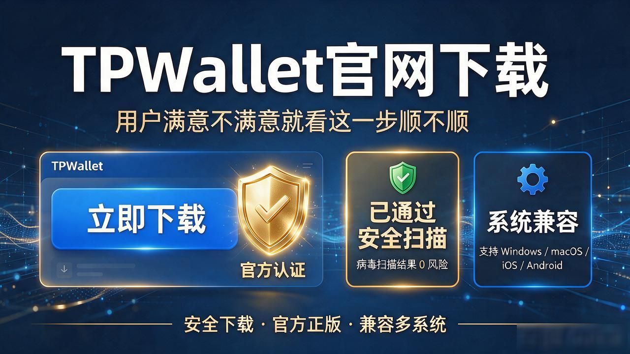 TPWallet官网下载，用户满意不满意就看这一步顺不顺