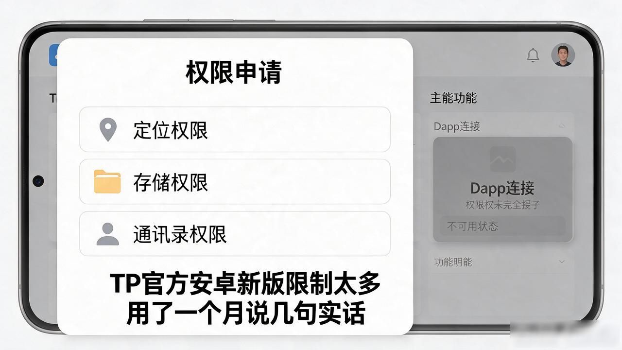 TP官方安卓新版限制太多 用了一个月说几句实话