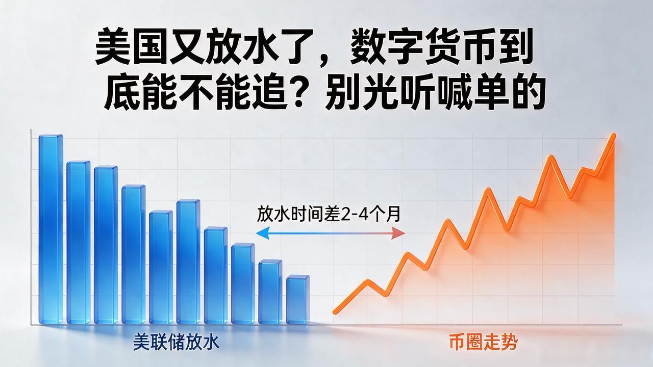 美国又放水了，数字货币到底能不能追？别光听喊单的