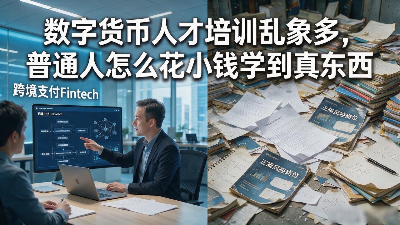 数字货币人才培训乱象多，普通人怎么花小钱学到真东西