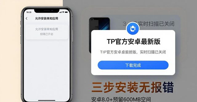 TP官方安卓最新版下载成功案例，三步安装无报错