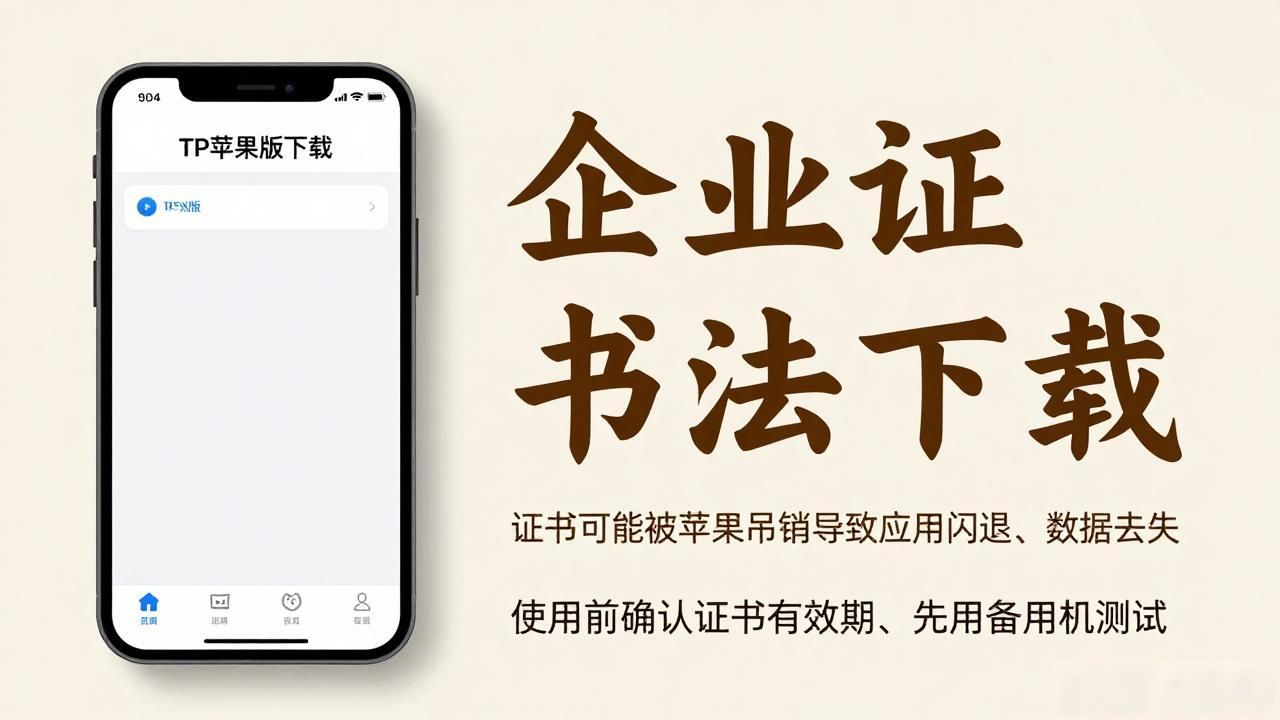 TP官网下载苹果版的成功要素与关键策略_苹果企业证书下载TP应用_在iPhone上安装TP应用