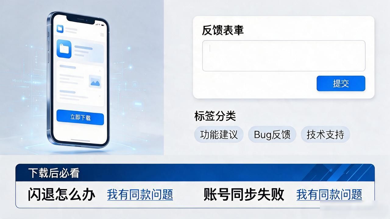 如何在TP官方网站下载APP中引导用户反馈_官网下载页反馈入口_下载后用户反馈设计