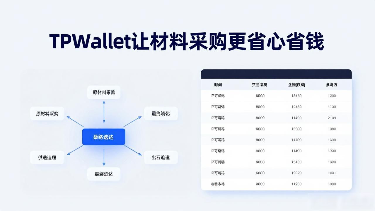 使用TPWallet进行材料采购的优势_区块链技术去中心化材料采购_建筑供应链TPWallet采购流程优化