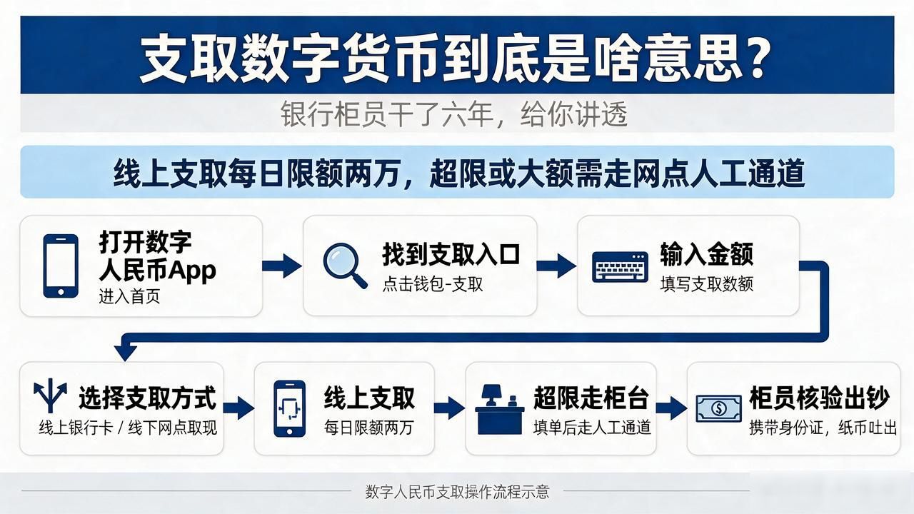 数字人民币怎么取出来_数字人民币支取操作_什么叫支取数字货币呢