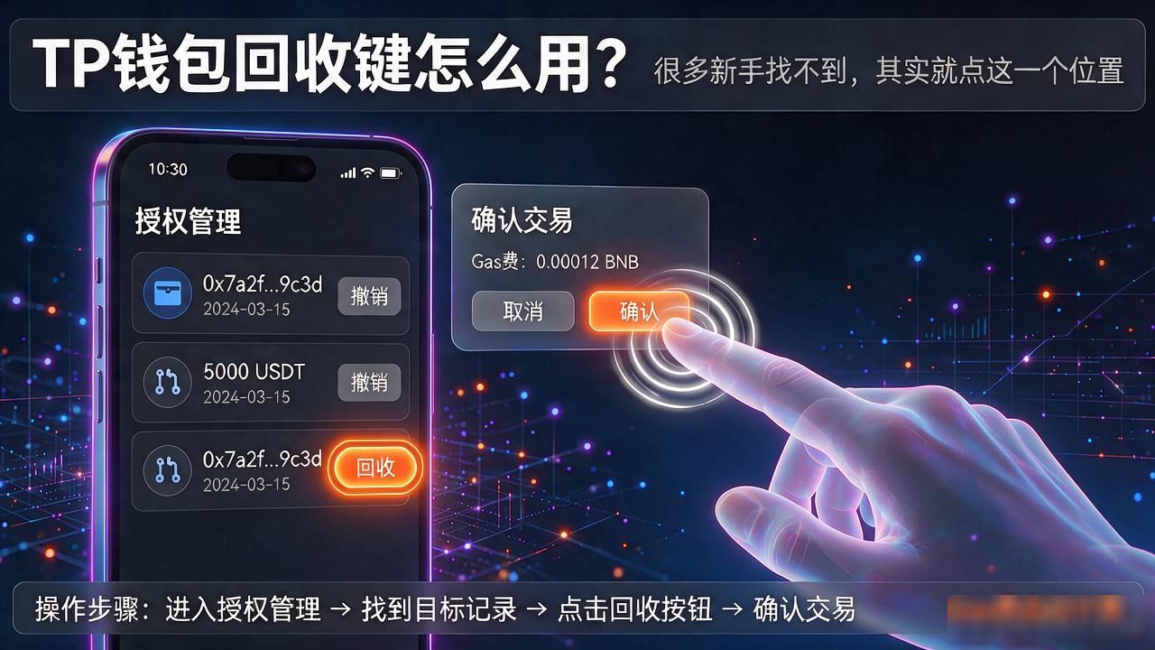 TP钱包如何撤销代币授权_TP钱包回收授权操作步骤_钱包tp回收键怎么用