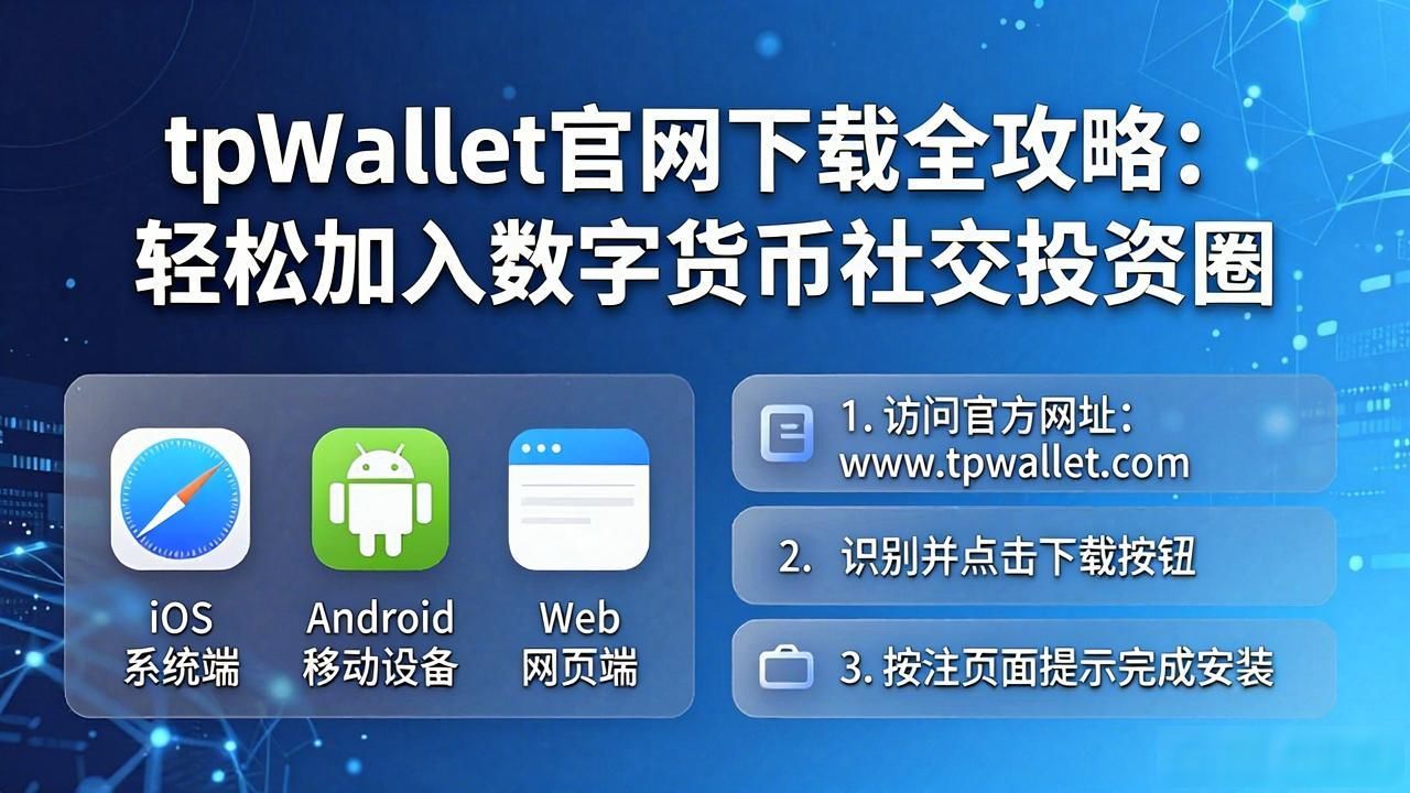 tpWallet官网下载全攻略：轻松加入数字货币社交投资圈