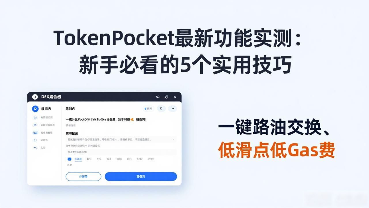 DEX聚合器优化_下载tokenpocket钱包官网应用后，如何利用其最新功能？_TokenPocket多链钱包功能升级