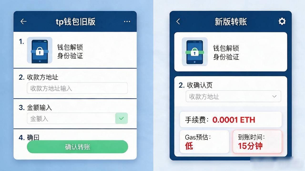 转账流程简化gas提醒_tp钱包最新版本界面调整体验_tp钱包最新版本的界面设计进步为用户提供了怎样的便利?
