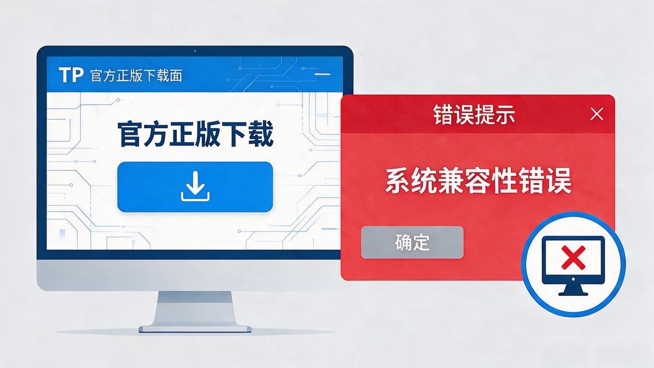TP官方正版下载常见问题解答_下载渠道是关键一环_安装报错系统版本不匹配