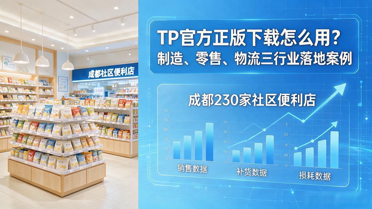 TP官方正版下载怎么用？制造、零售、物流三行业落地案例