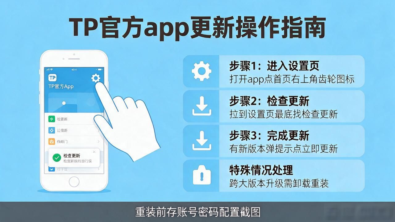 TP官方app下载更新产品怎么操作？老用户实测不踩坑