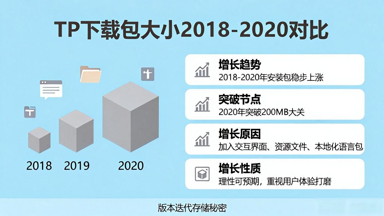 TP平台下载包增长趋势_软件更新文件大小变化_TP官方正版下载大小对比历年数据