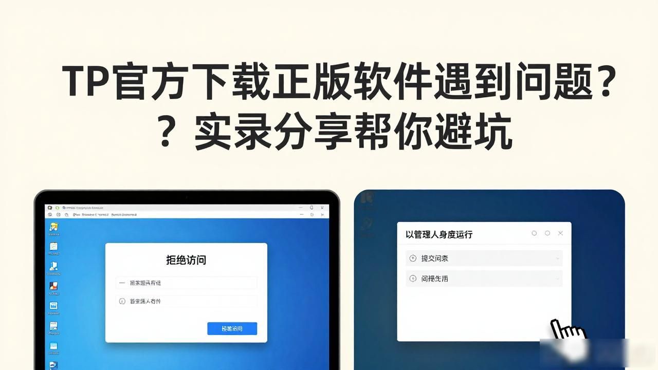 寻找TP正版软件下载_TP正版软件安装报错解决_TP官方下载正版软件下载问题实录分享