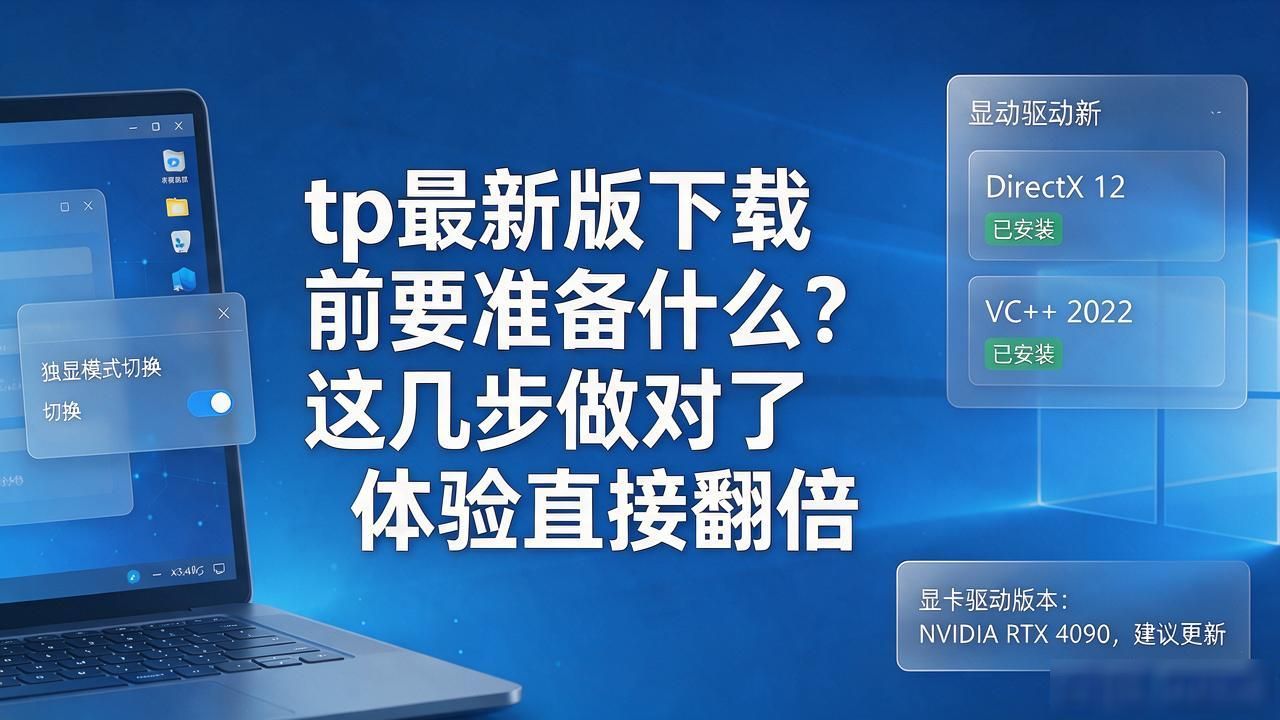 tp最新版下载前要准备什么？这几步做对了体验直接翻倍