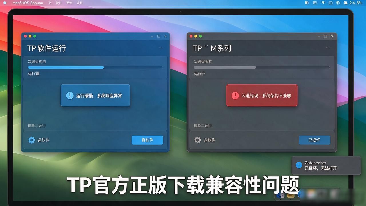 TP官方正版下载兼容性问题：Win、Mac、安卓各踩哪些坑