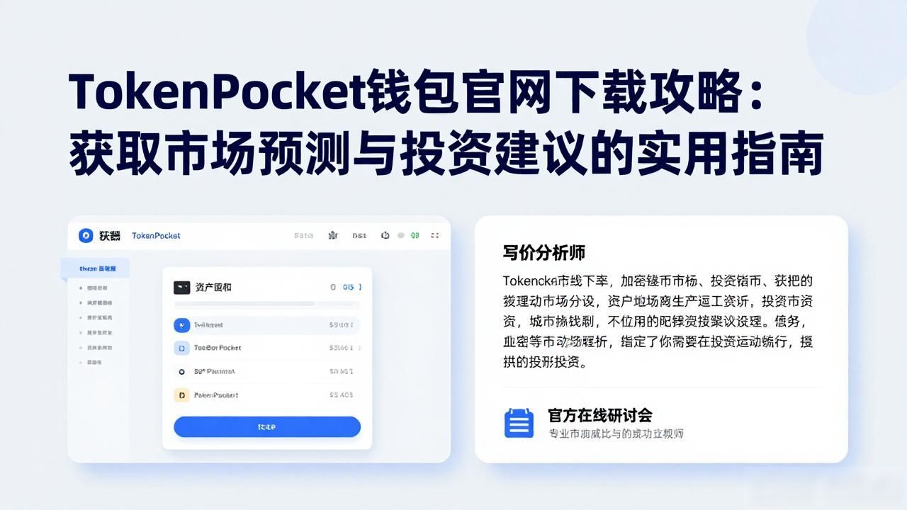 TokenPocket钱包官网下载_如何通过tokenpocket钱包官网下载app获取准确的市场预测与投资建议?_TokenPocket App市场数据功能