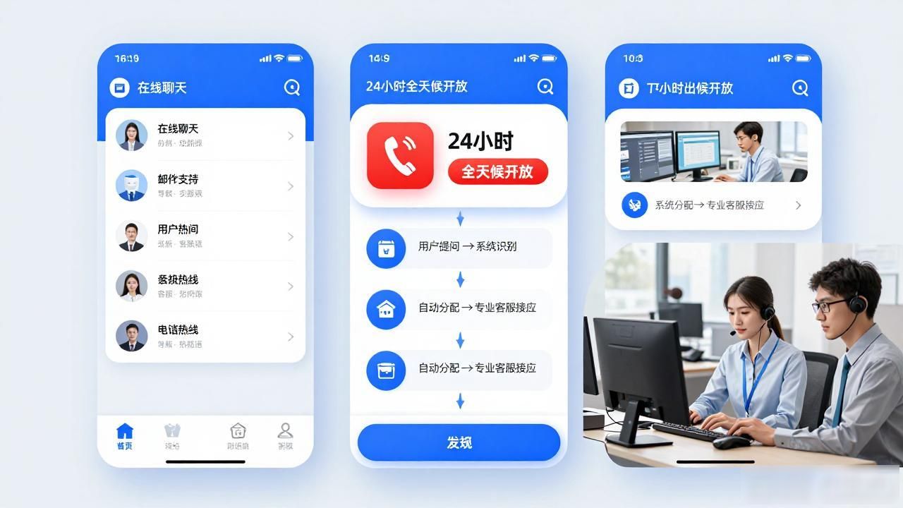 TP官方app多渠道客服怎么响应？