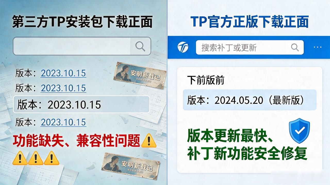 还在到处找tp安装包？tp官方正版下载这几个优势确实让人省心
