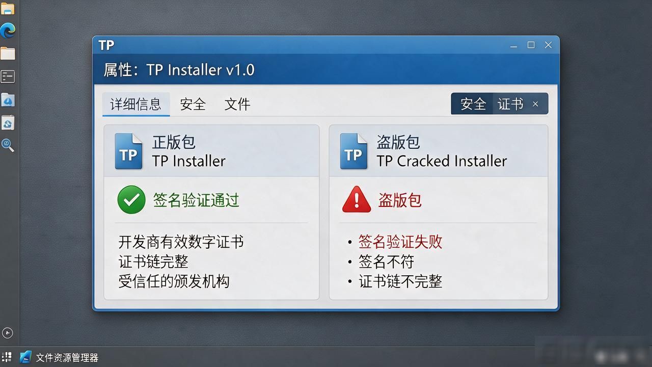 TP下载包怎么验真假？官方正版确认方法