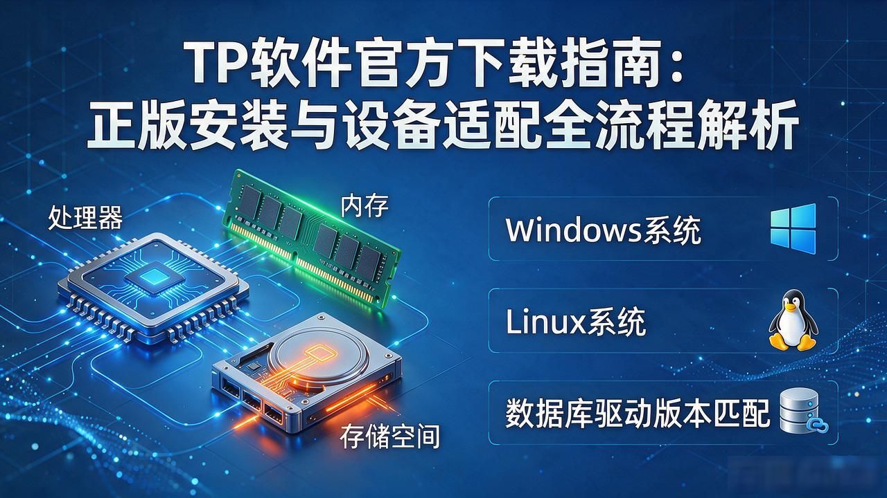 TP软件官方下载指南：正版安装与设备适配全流程解析