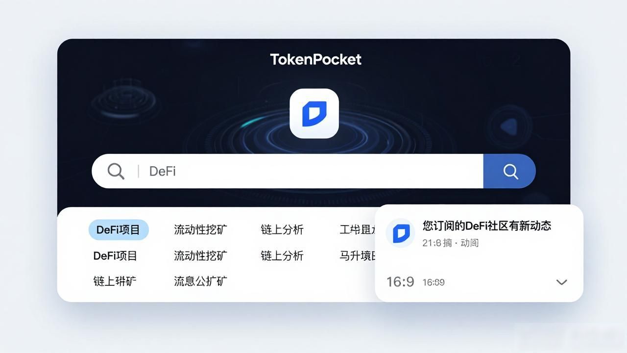 如何在TokenPocket钱包找到靠谱的投资消息？
