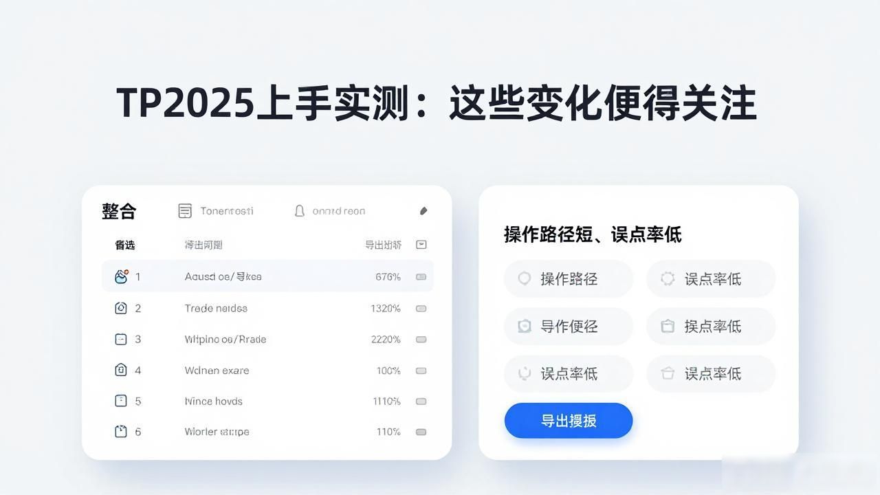 TP版本2025操作流程优化_TP版本2025的初步体验分享_TP版本2025界面优化