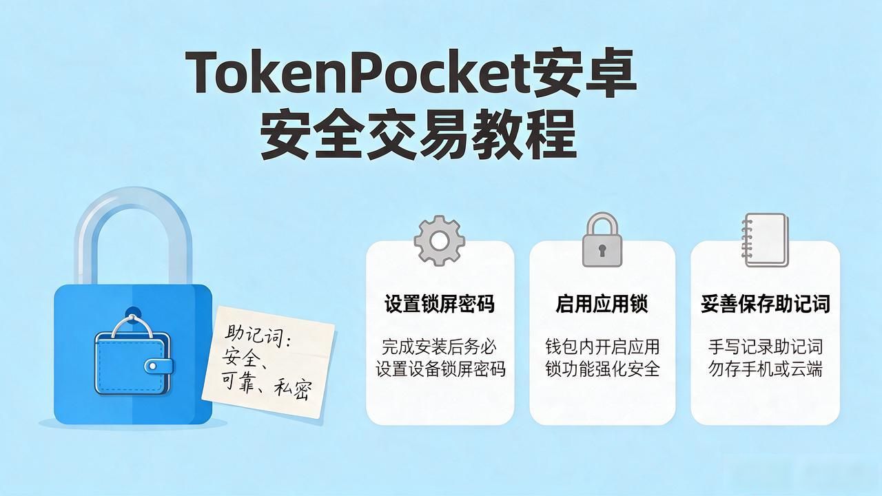 TokenPocket安卓怎么安全交易-官网教程